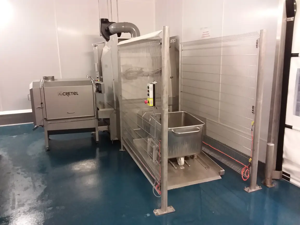 Laveuse pour bacs Europe, système de lavage industriel